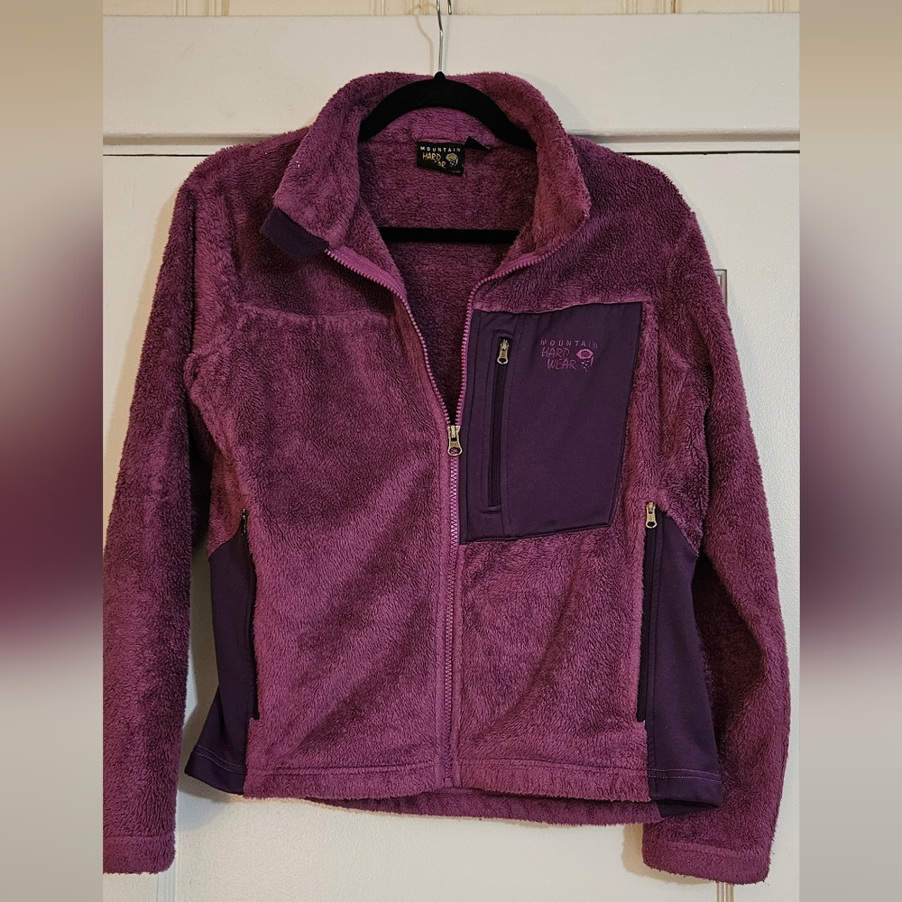 Girl's Mountain Hardware Full Zip Fleece Size Youth Large